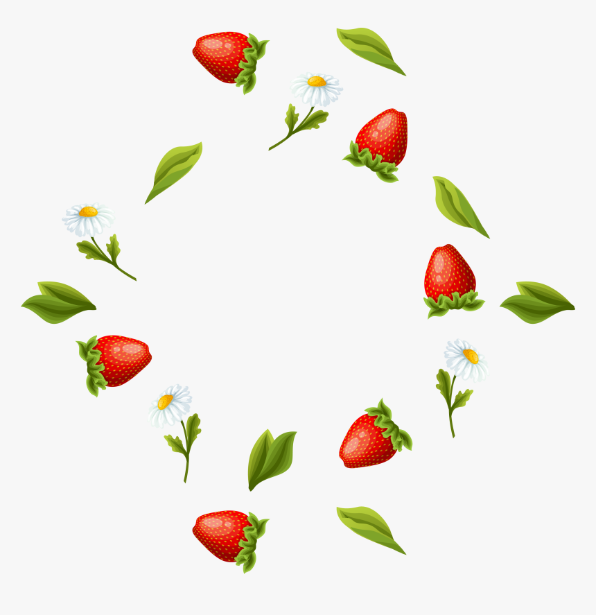 Gelatin Dessert Marmalade Fruit Preserves Flowers And - Strawberry Floating Png, Transparent Png
