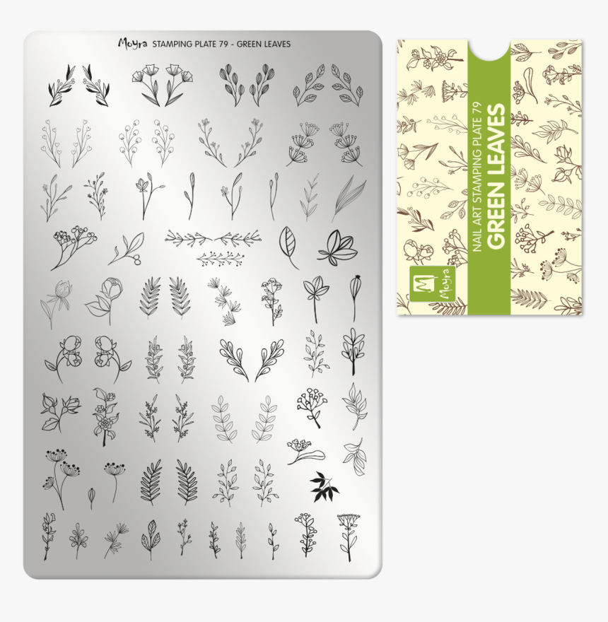 Green Leaf Design Png, Transparent Png