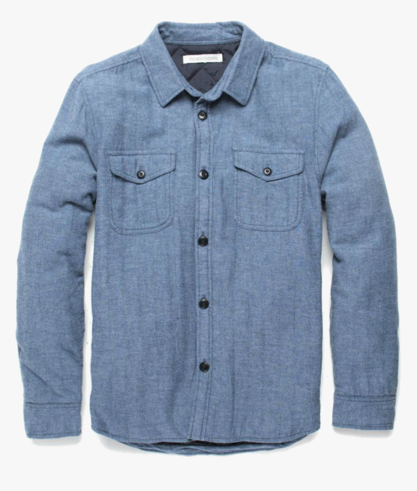 Transitional Flannel Shirt Jacket, HD Png Download