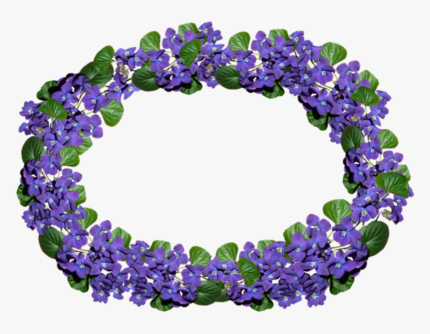 Transparent Flowers Border Png - Flower, Png Download