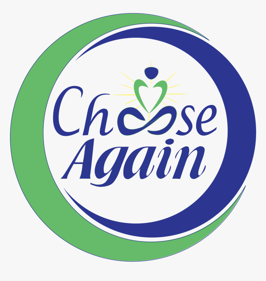 The Choose Again Logo-1no Shade - Circle, HD Png Download