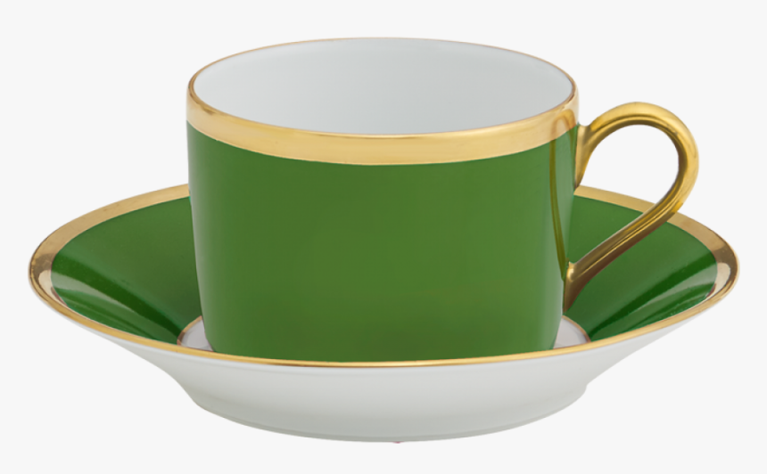 Arc En Ciel Empire Green Tea Cup & Saucer - Coffee Cup, HD Png Download
