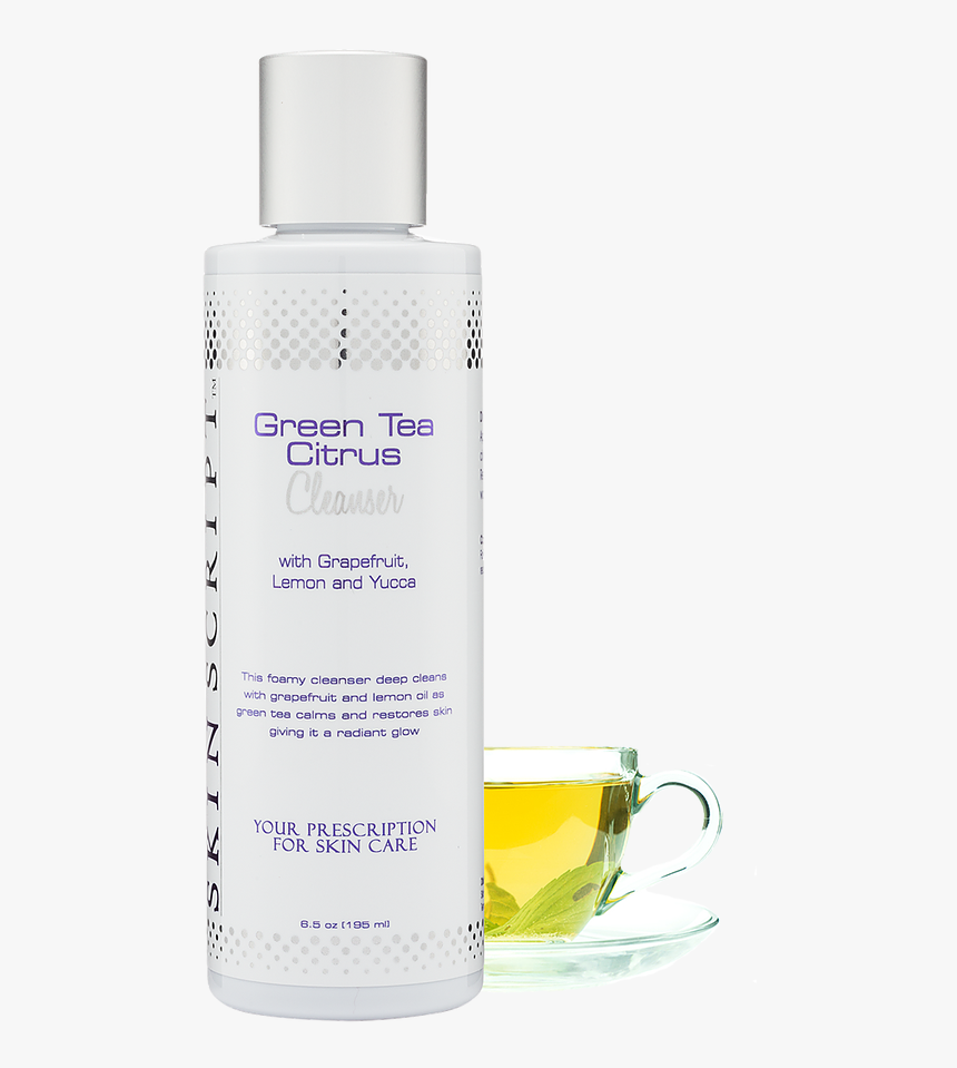 Green Tea Cleanser Skin Script, HD Png Download