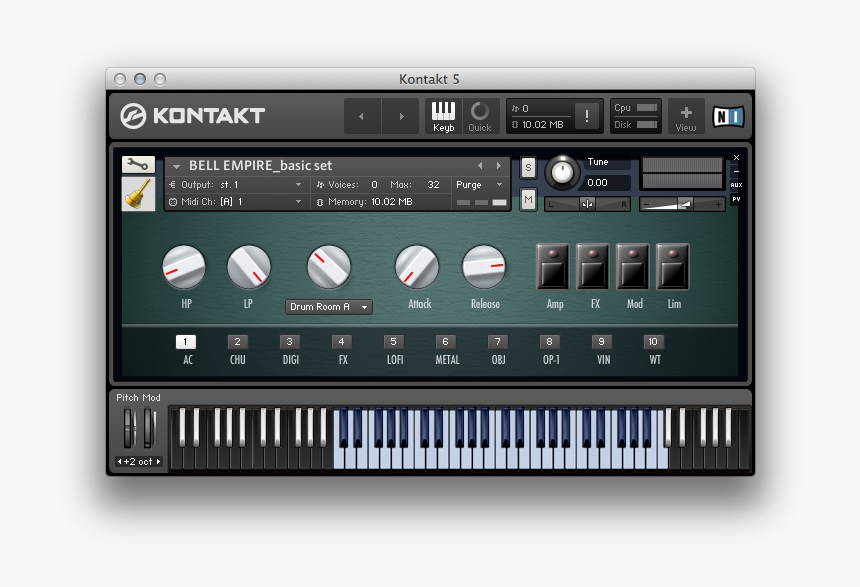 Basic Set - Bass 5 Strings Kontakt, HD Png Download