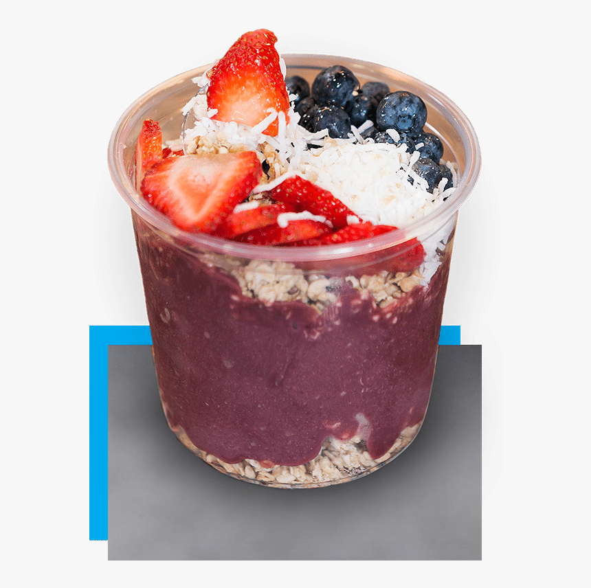 Java Cow Coffee And Ice Cream Fresh Made Acai Bowl - Birthday Cake, HD Png Download