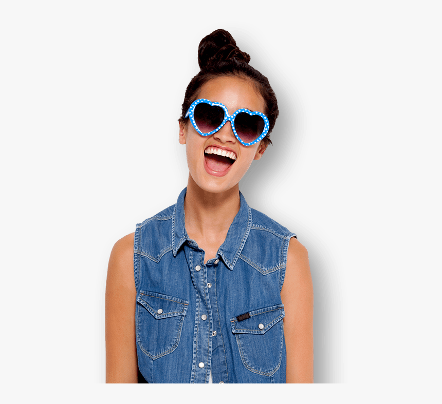 Woman With Sunglasses Png, Transparent Png