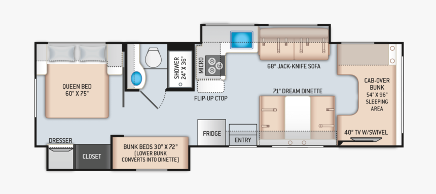 2018 Four Winds 30d, HD Png Download