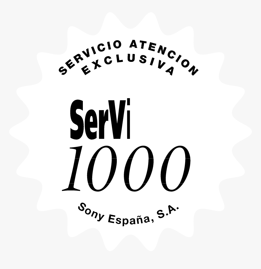 Serviplus Logo Black And White - Calligraphy, HD Png Download