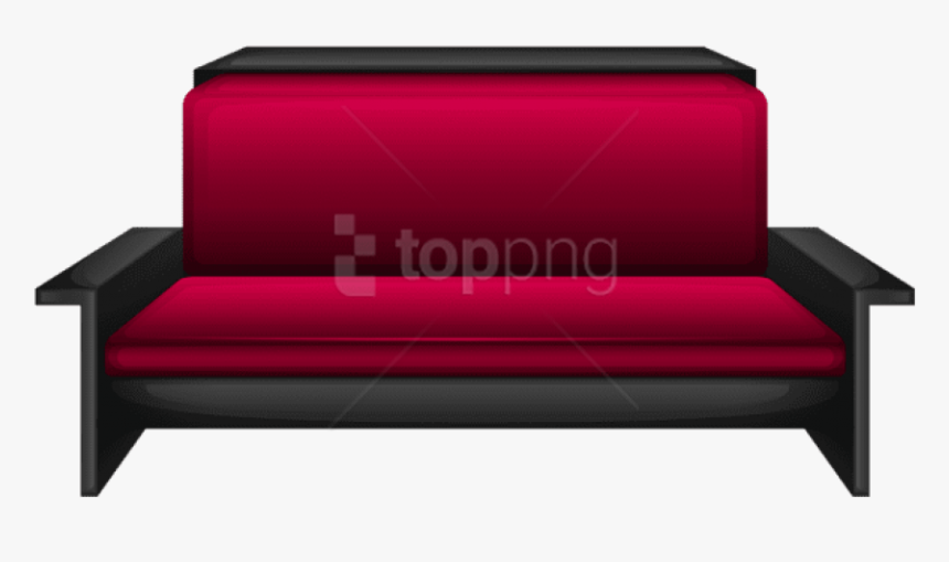 Couch Clipart Png - Clipart Sofa Png, Transparent Png