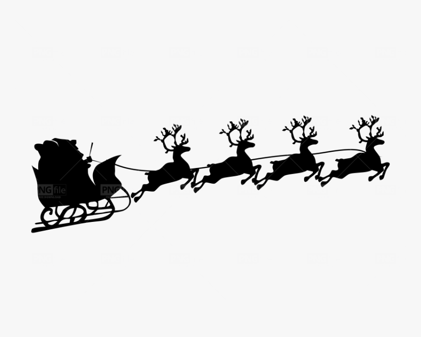 Santa Claus In Air, HD Png Download