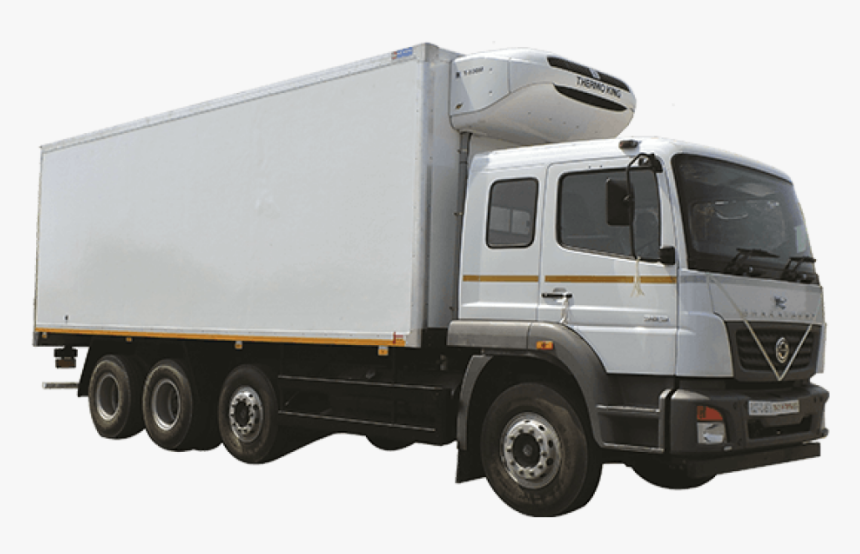 Refrigerated Container - Trailer Truck, HD Png Download