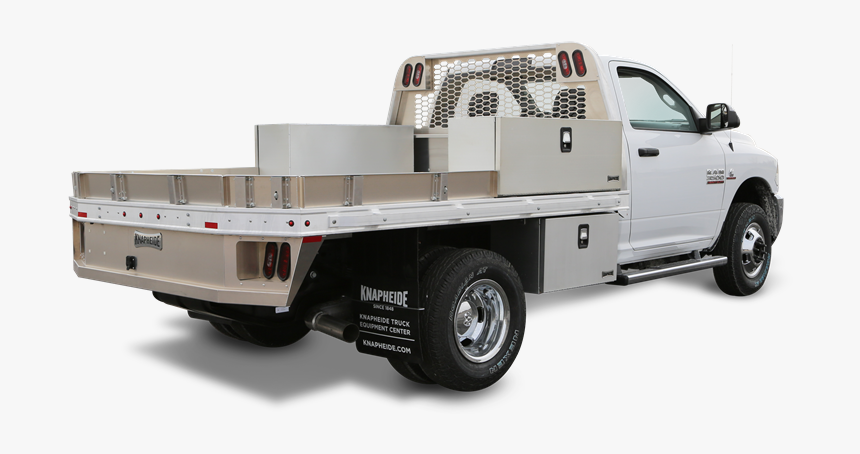 Al Pgnb 96 Aluminum Gooseneck Body On A Ram 3500 With - Aluminum Gooseneck Bodies, HD Png Download