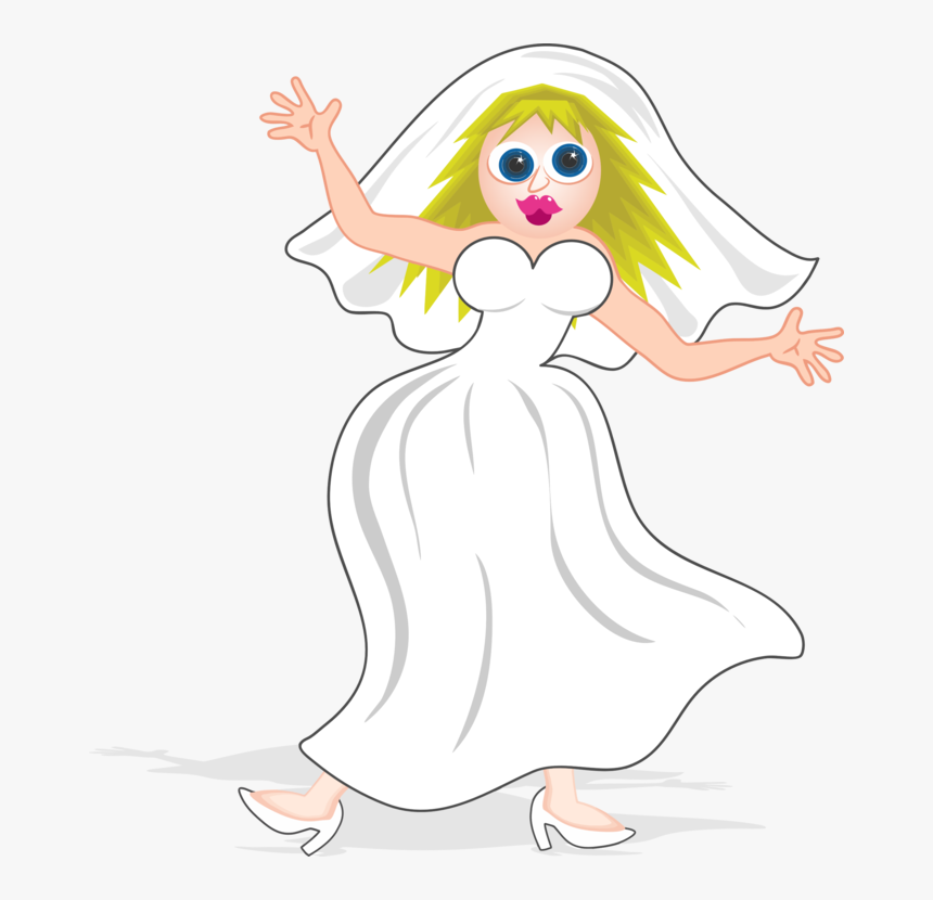 Art,angel,fictional Character - Bride, HD Png Download