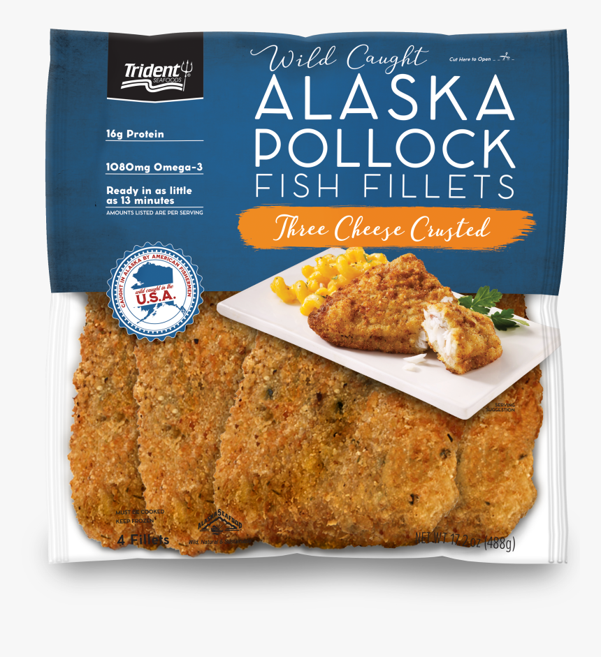 Fish Breaded Pollock Vap Alaskan, HD Png Download