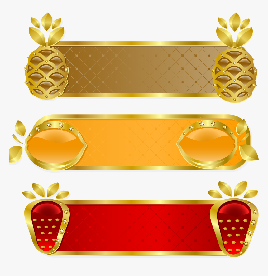 Clipart Banana Mango - Picture Frame, HD Png Download