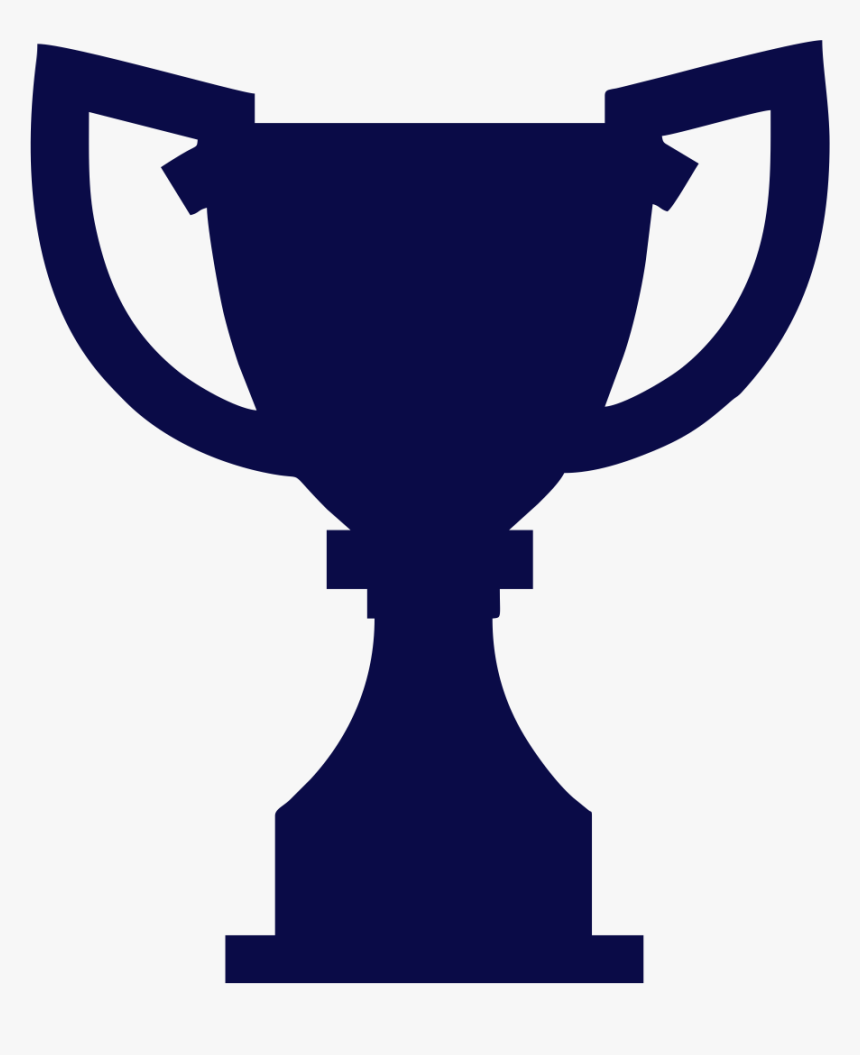 Silhouette Trophy Vector Png, Transparent Png