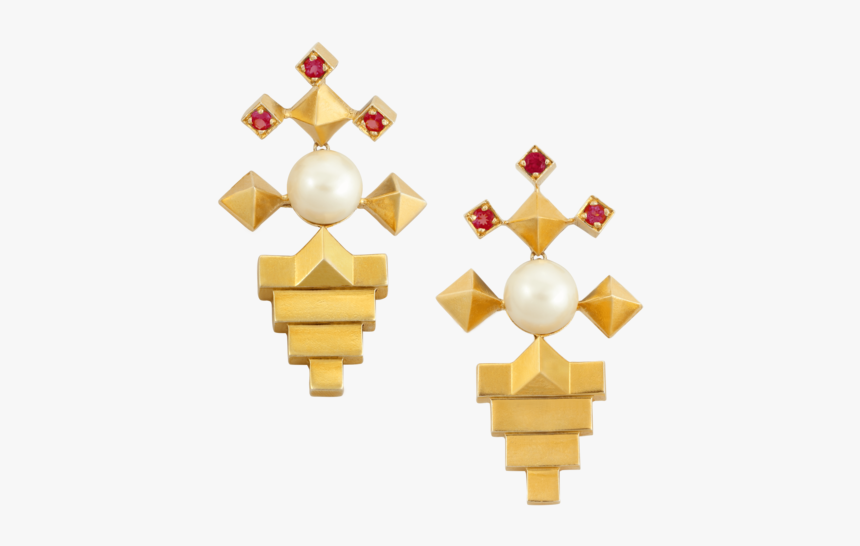 Les Muses Bm Prerna Jewellery Kajal Ruby-min, HD Png Download