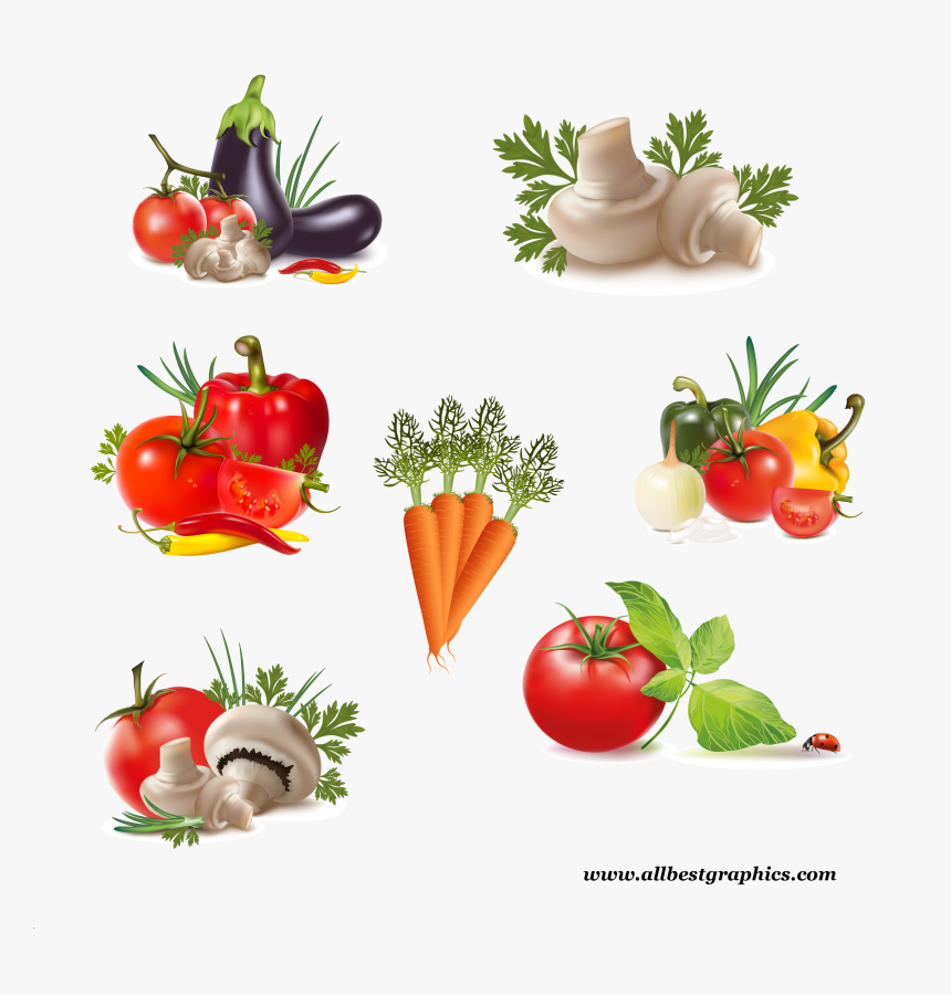 Free Vector Vegetables, HD Png Download