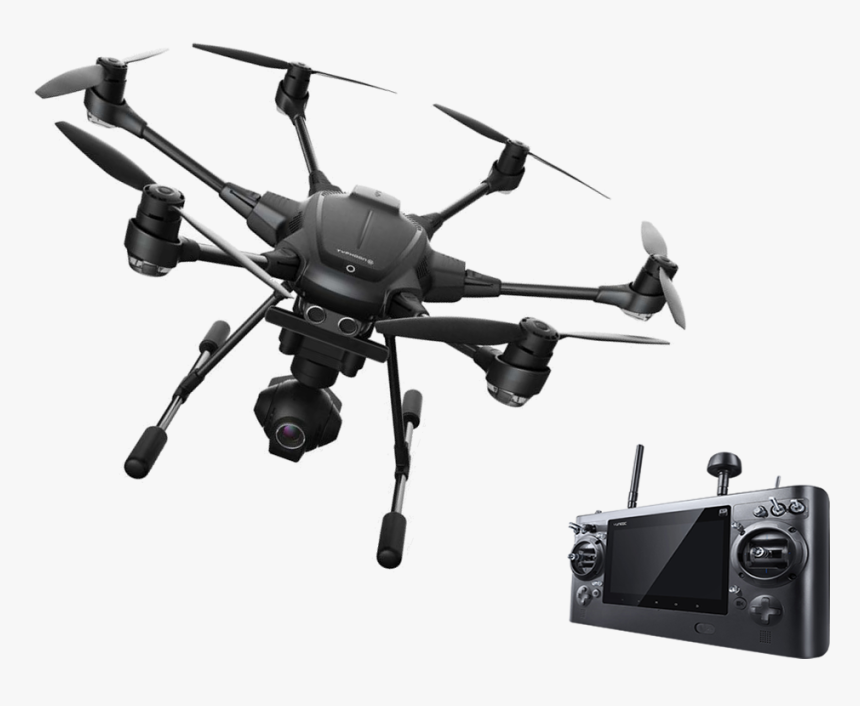 Drone With Control Png Hd - Yuneec International Typhoon H, Transparent Png