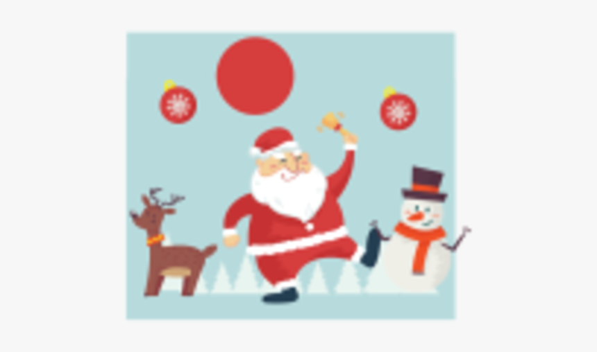 Santa Dash Cure Jm Virtual 5k & 10k - Santa Claus, HD Png Download