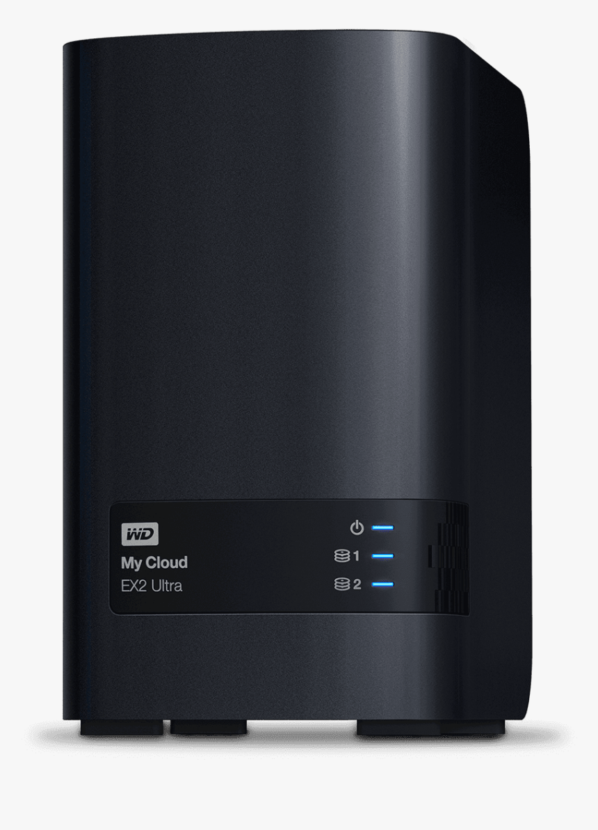 Wd My Cloud Ex2 Ultra Nas 2-bay 0tb - Western Digital Nas Drive 2tb, HD Png Download