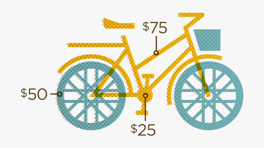 Bike - Caixinhas Personalizadas Tema Circo Do Mickey, HD Png Download