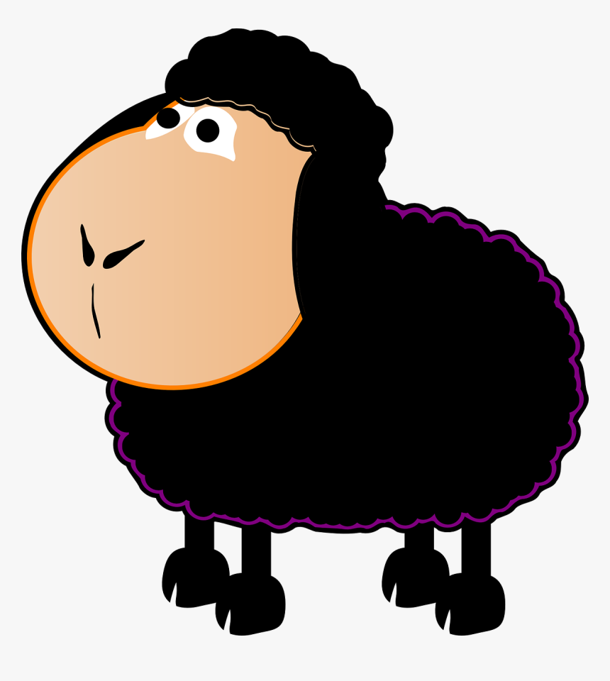 Permalink To Black Sheep Clipart - Baba Black Sheep Clipart, HD Png Download