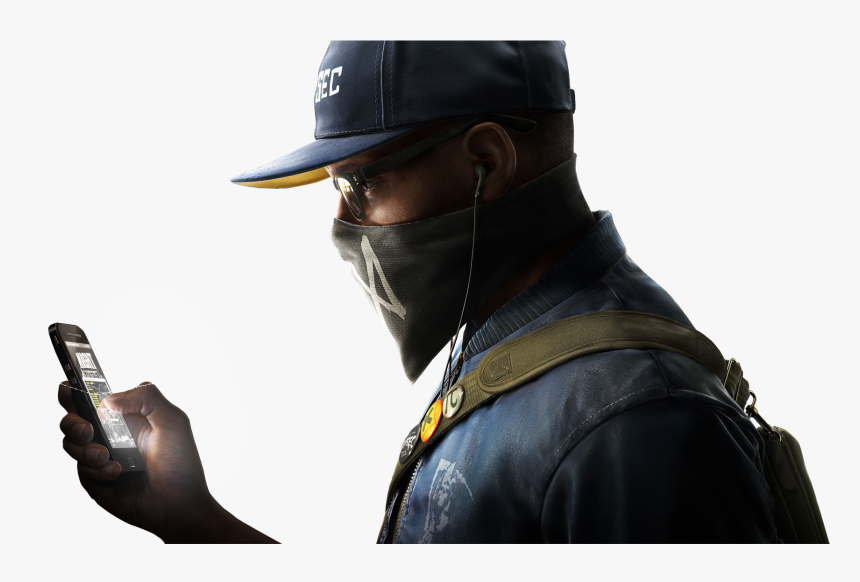 Watch Dogs Clipart School - Watch Dogs 2 Render, HD Png Download