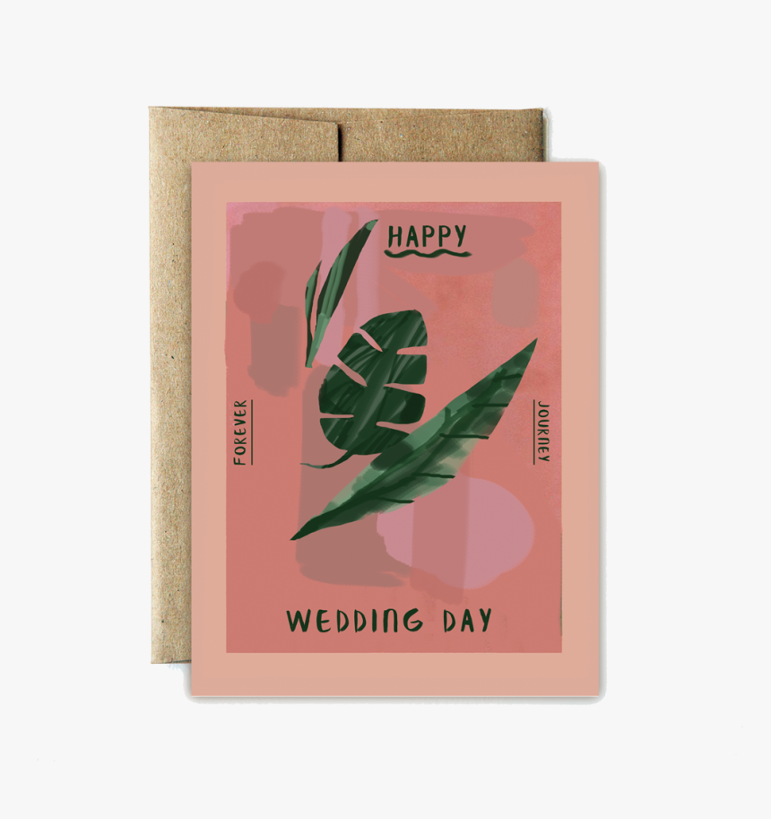 Monstera Wedding - Book Cover, HD Png Download