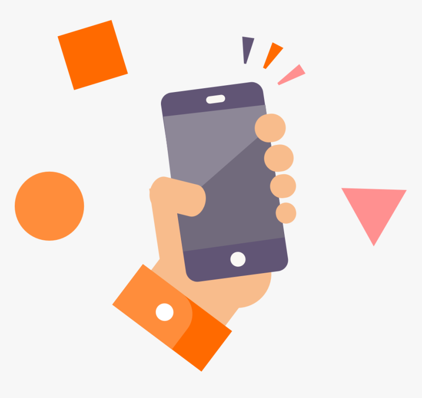 Mobile - Graphic Design, HD Png Download