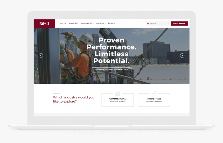Performance Contracting Web Design - Architectural Design Website, HD Png Download