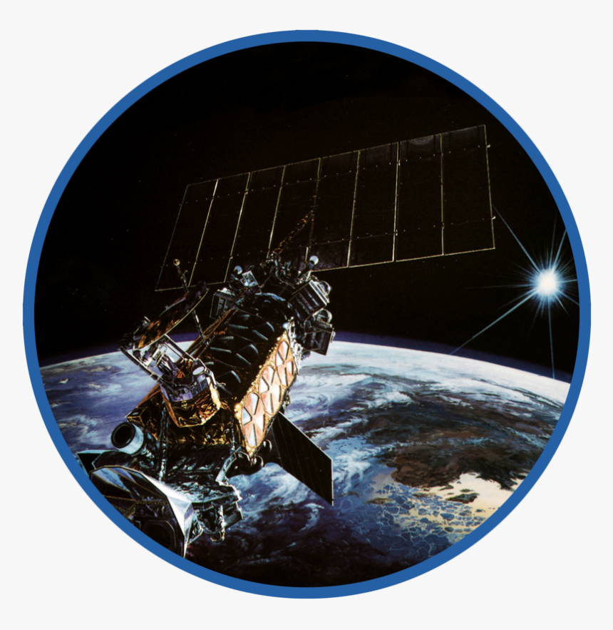 Dmsp Circle Images - Happened In Space In 1976, HD Png Download