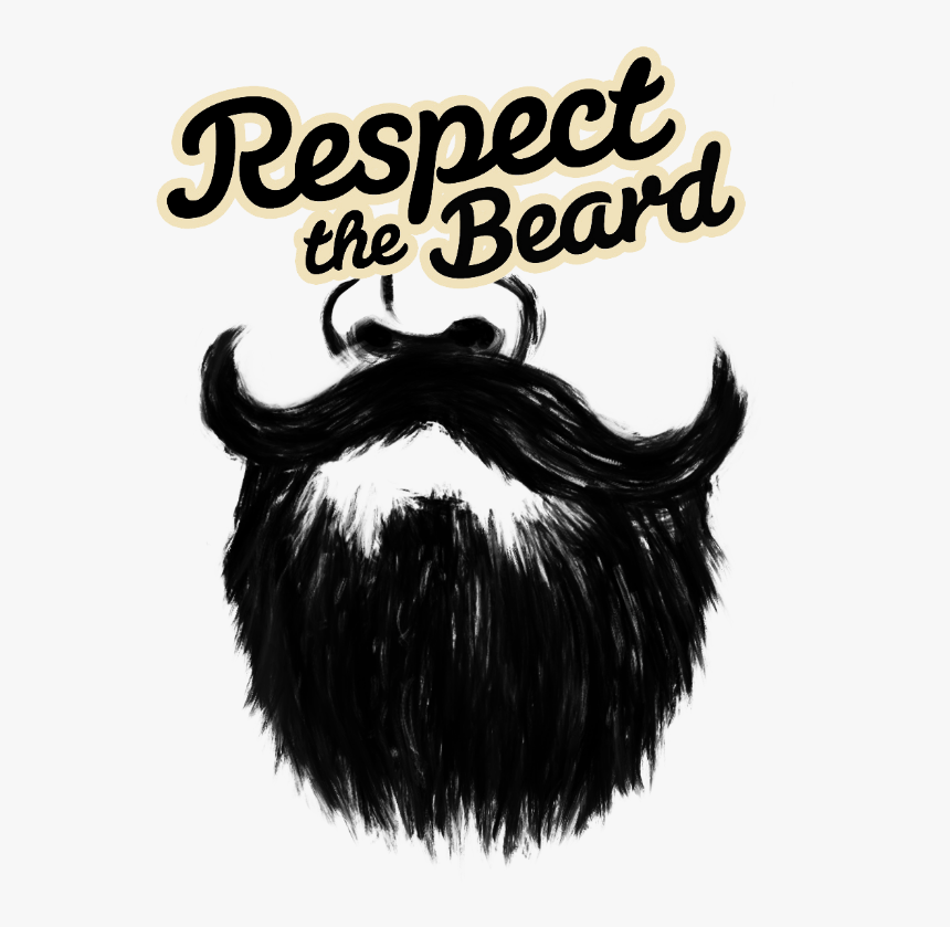 Respect The Beard Png, Transparent Png
