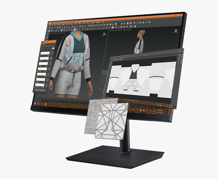Fashion Design Desk Png, Transparent Png