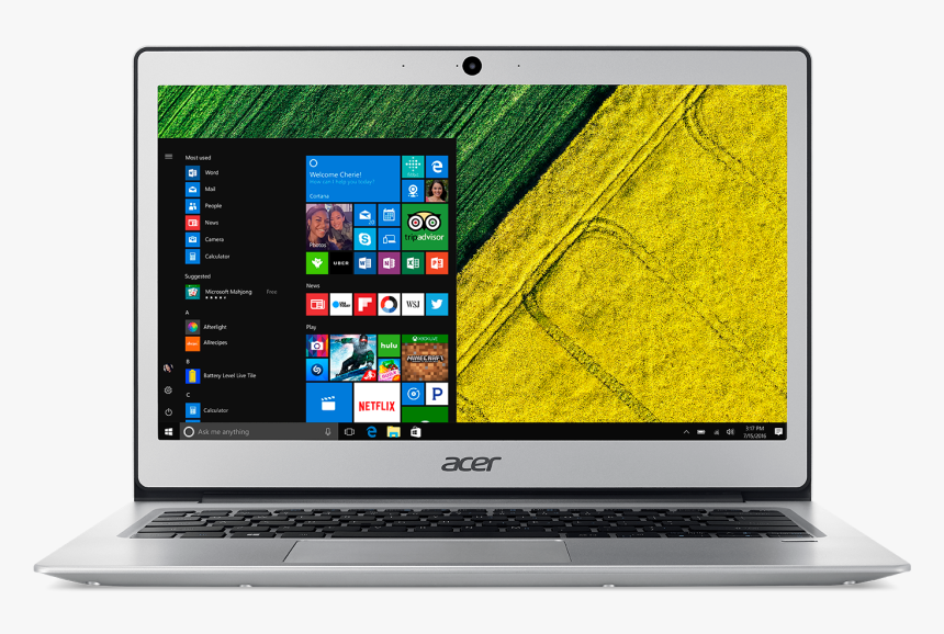 Acer Aspire Swift 1, HD Png Download