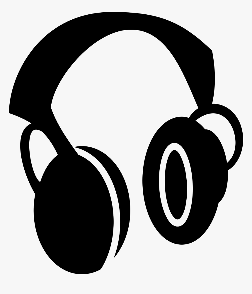 Thumb Image - Black Headphones Icon Png, Transparent Png