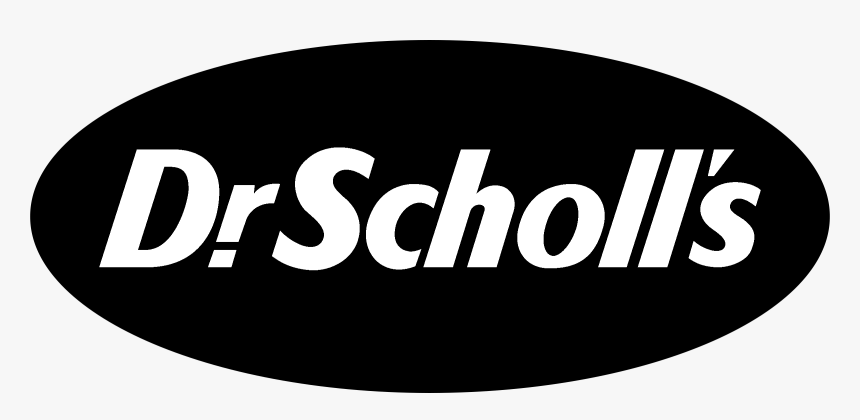 Dr Scholls 1 Logo Black And White - Dr Scholl's Logo Png, Transparent Png