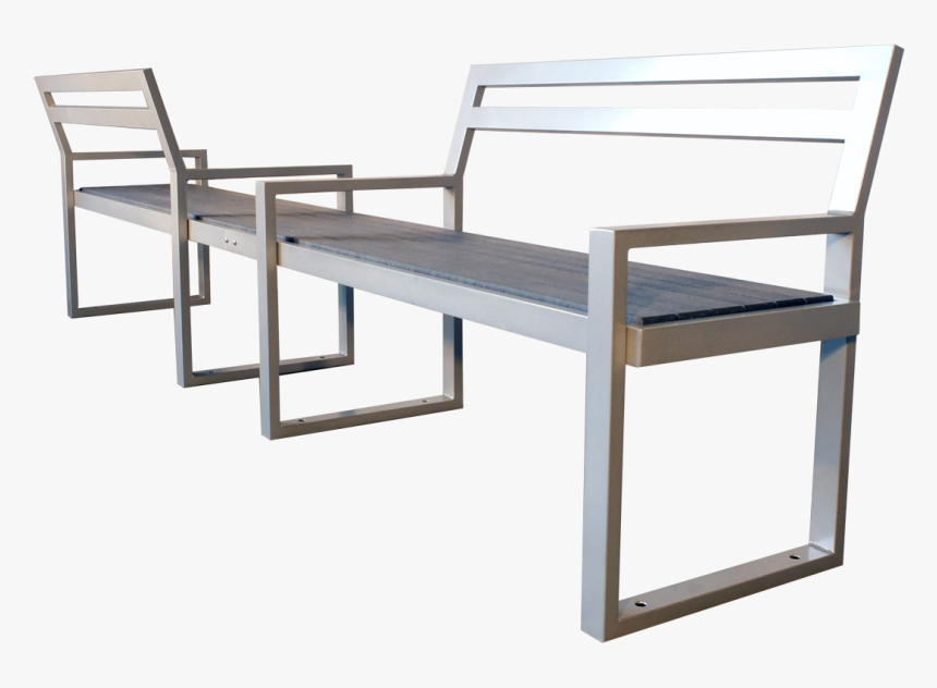 Skyline 2 Sided Bench Skyline 2, Park, Chair, Prince - Outdoor Bench, HD Png Download