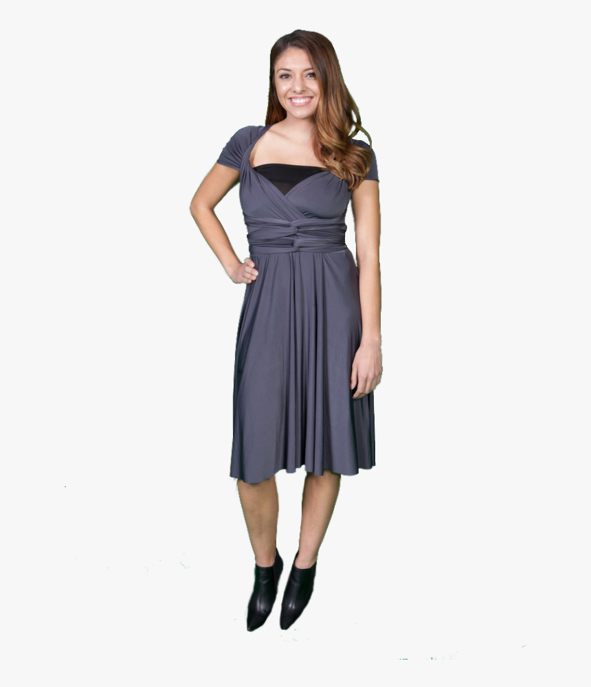 Untitled-1065 Grey Dress - Photo Shoot, HD Png Download