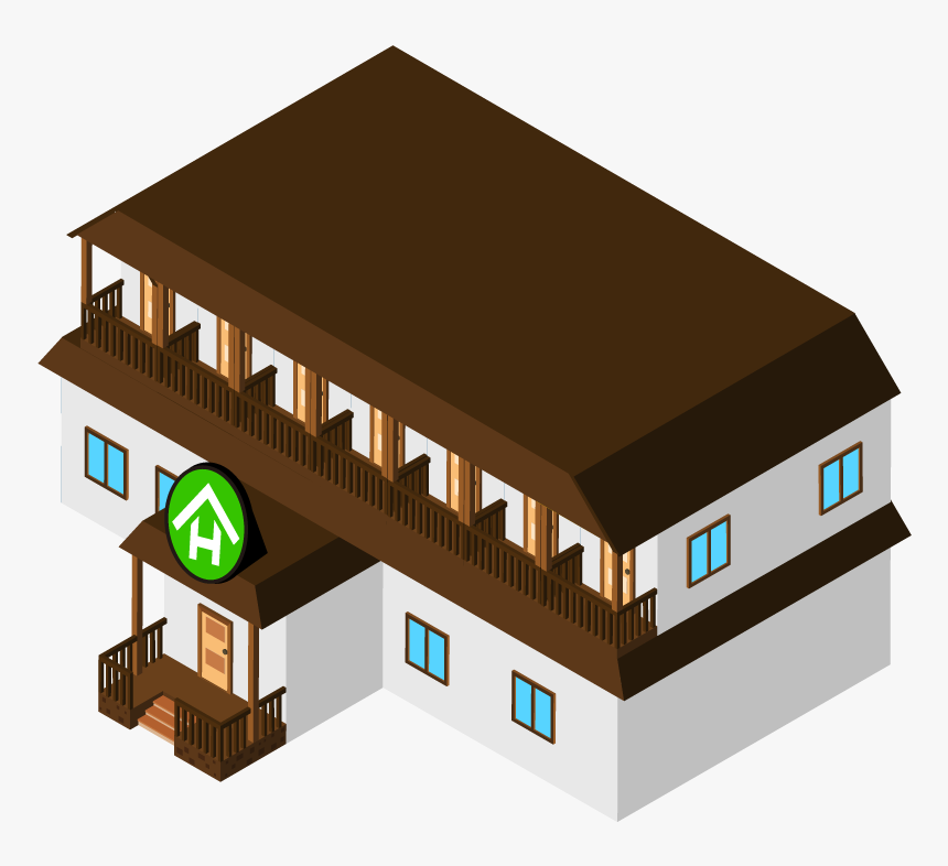File - Hostal - Architecture, HD Png Download