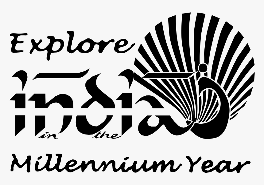 Explore India Logo Png Transparent - Explore India Millennium Year, Png Download