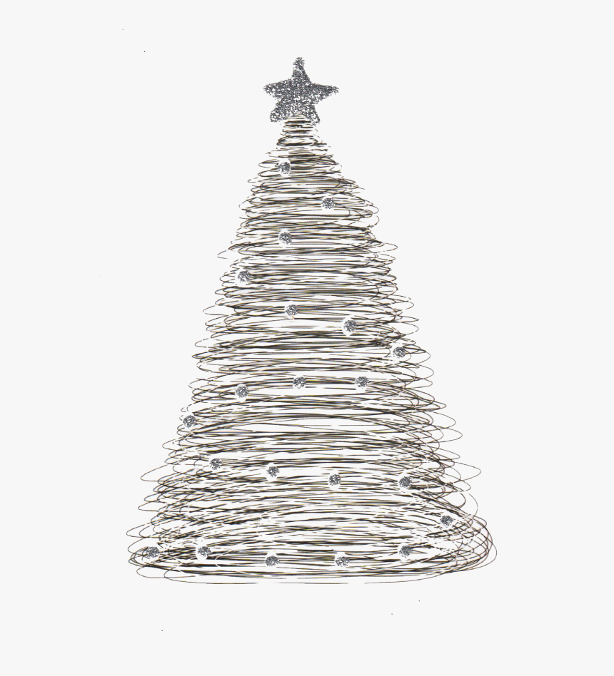 Christmas Tree Glitter Png, Transparent Png