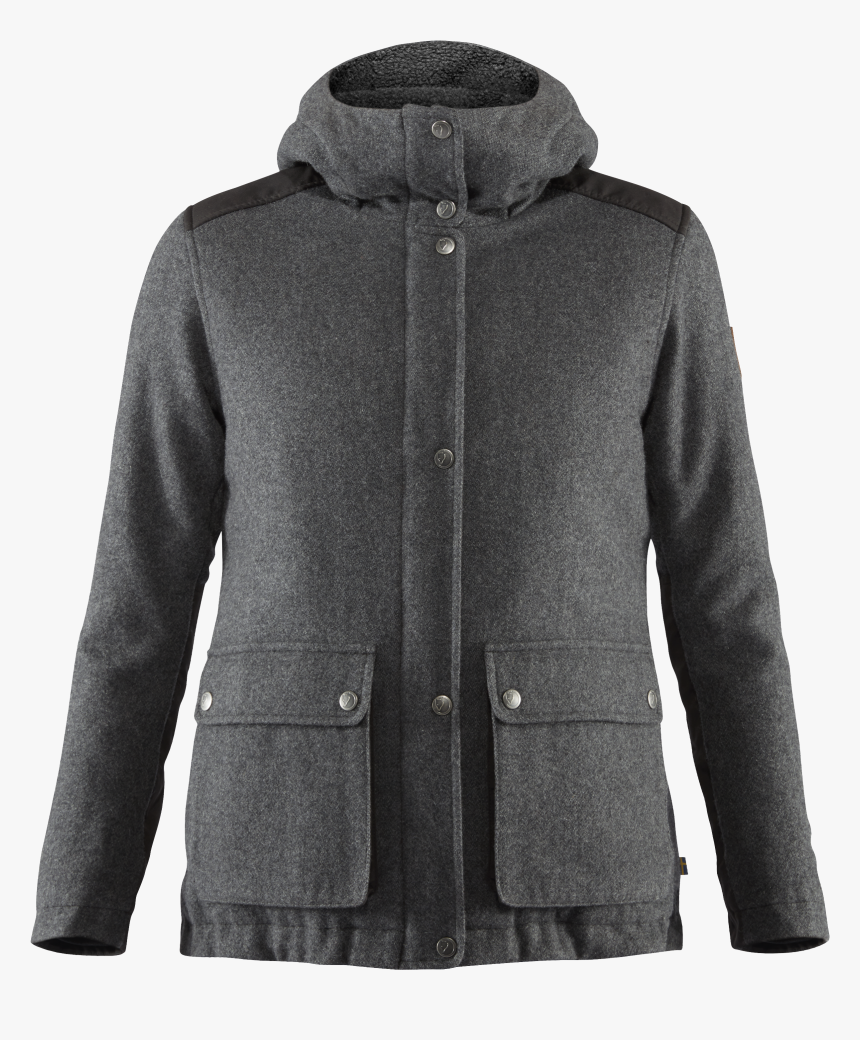 Greenland Re-wool Jacket Women - Greenland Re Wool Jacket Grey, HD Png Download
