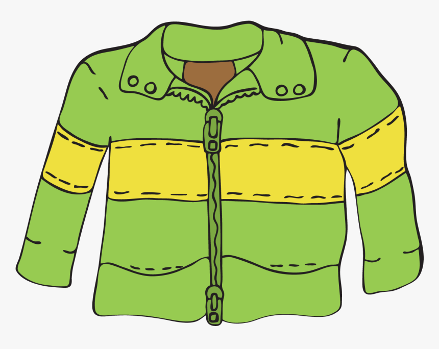 Coat Clipart - Jacket Clipart, HD Png Download