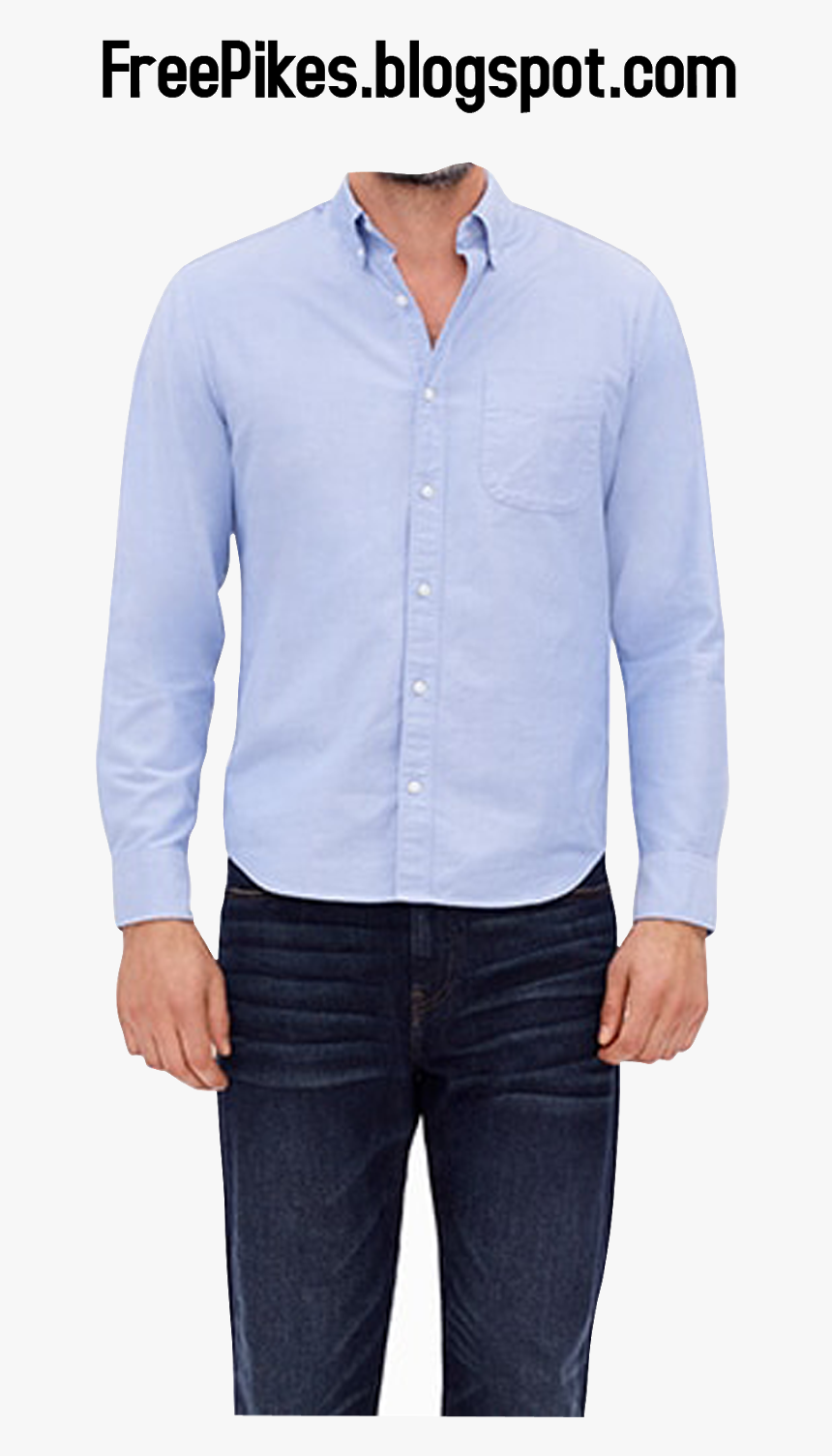 Download Free Png Single T Shirt For Mens In Sky Blue - Man, Transparent Png