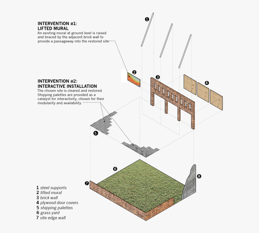 P Wall Dgm - Lawn, HD Png Download