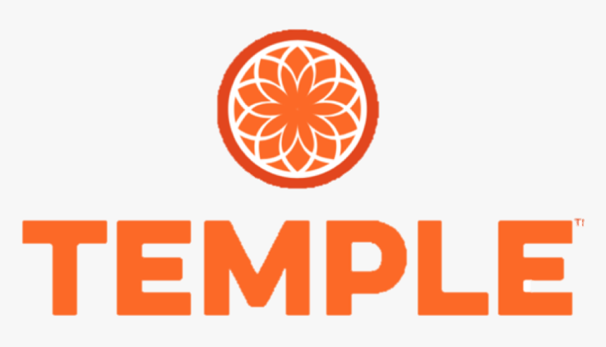 Logo Temple - Temple Turmeric Logo, HD Png Download