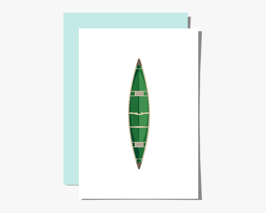 Canoe Greeting Cards, HD Png Download
