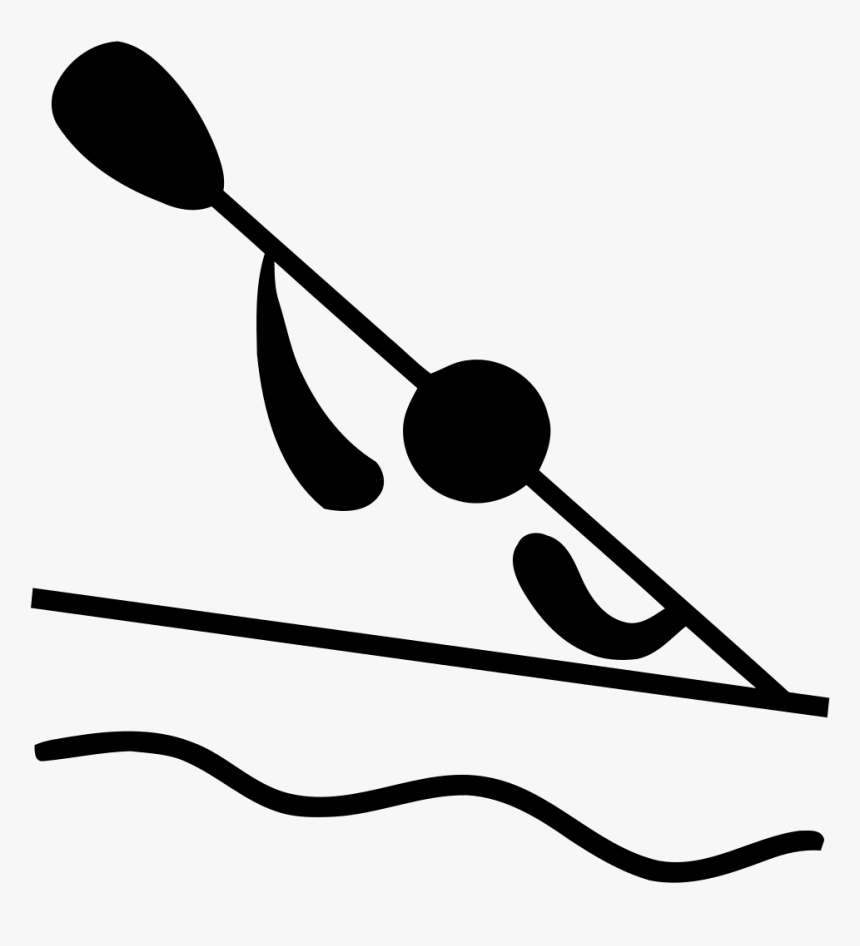 Canoeing At The Summer - Olympic Canoeing, HD Png Download