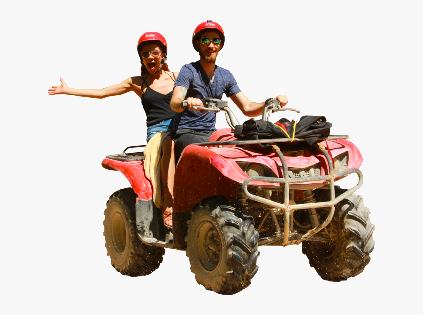 Private Tours - Riding Atv Png, Transparent Png